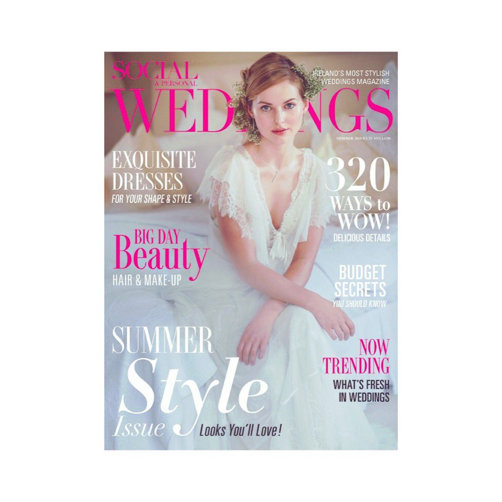 The weekend just got of to the best start! The summer issue goes on sale today - get yours and geet inspired #Summer #Wedding #SocialAndPersonal