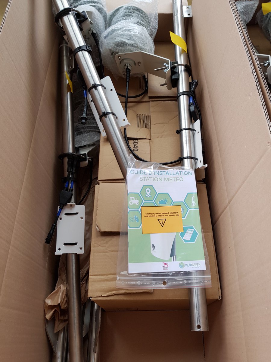visiogreen's tweet photo. Semaine chargée pour les équipes @visiogreen : 60 stations météo #SuperVisio sont prêtes à la livraison 
#MétéoConnectée #AgTech #IoT #agriculture #Innovation #numérique https://t.co/u9FSNNT1OC