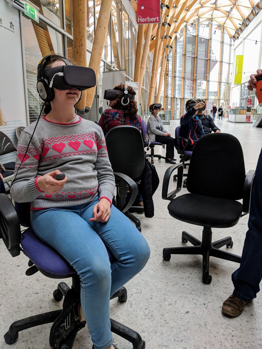 CoventryBlitzVR's tweet photo. Still no-one to challenge Jo's score, though Emily have it a good go, missing out by just 200 points! #CoventryBlitzVR https://t.co/M7u0jYZLBp