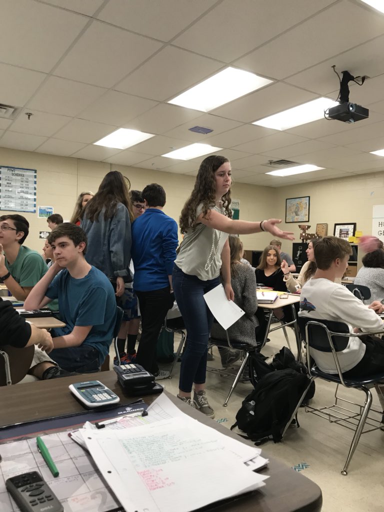 wcsBHSlw's tweet photo. Playing a rousing game of #trashketball to review for our last test before #TNReady. https://t.co/LJxLvG1JKg