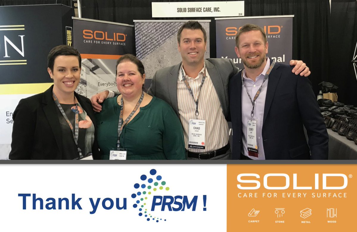 solid_care's tweet photo. Is anyone else missing Nashville and #PRSM2018?! We are! From the @PRSMAssociation staff to fellow sponsors and attendees, we could not be more appreciative of our time together. See you next year! #facilitymanagement #surfacecare https://t.co/ztatIa3YSl https://t.co/XRjmFMw2oi