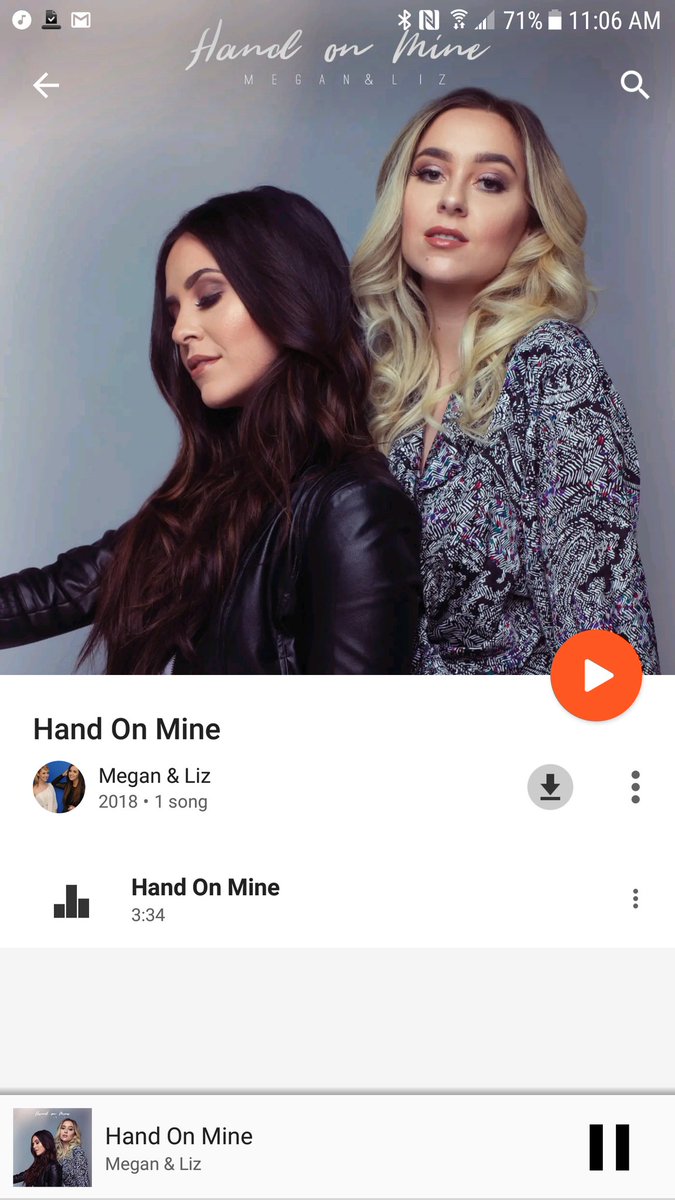 kaykayluangrath's tweet photo. Love love love your new song! 🎵❤🎶 @meganandliz @officialMegann @officialLizz #HandOnMine https://t.co/OJgztx4TW5