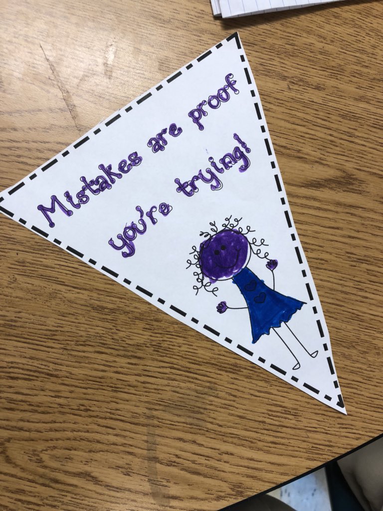 TeamRuklick's tweet photo. Our community circle got creative today!! We worked on a growth mindset banner to show all what we have learned! #happyfriday https://t.co/GK2XA3wrsA