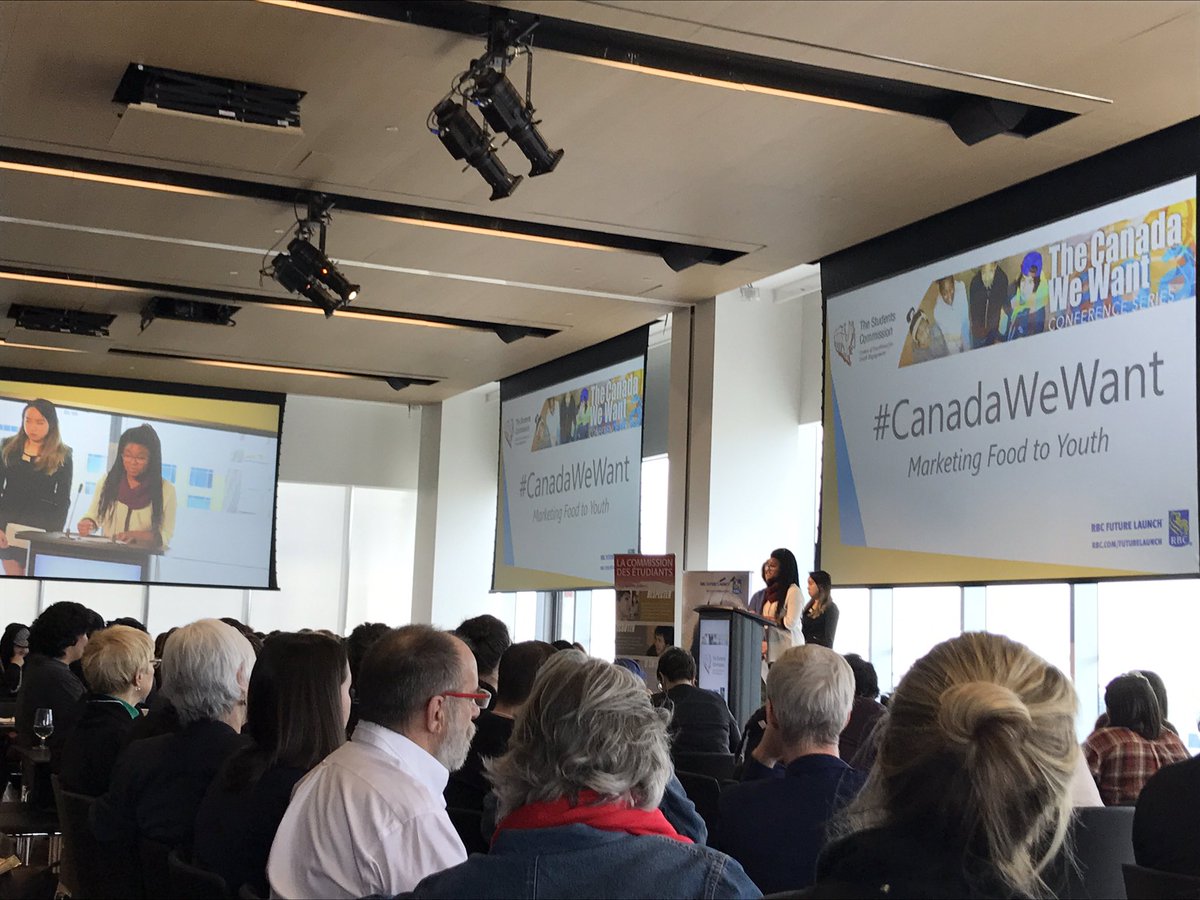 alissaklingbaum's tweet photo. Spending my last few weeks as an MPH student learning from lots of great leaders in child health, food environments, and media literacy #CanadaWeWant #TOPHC2018 #Sandbox2018 https://t.co/daDBrFFvkm