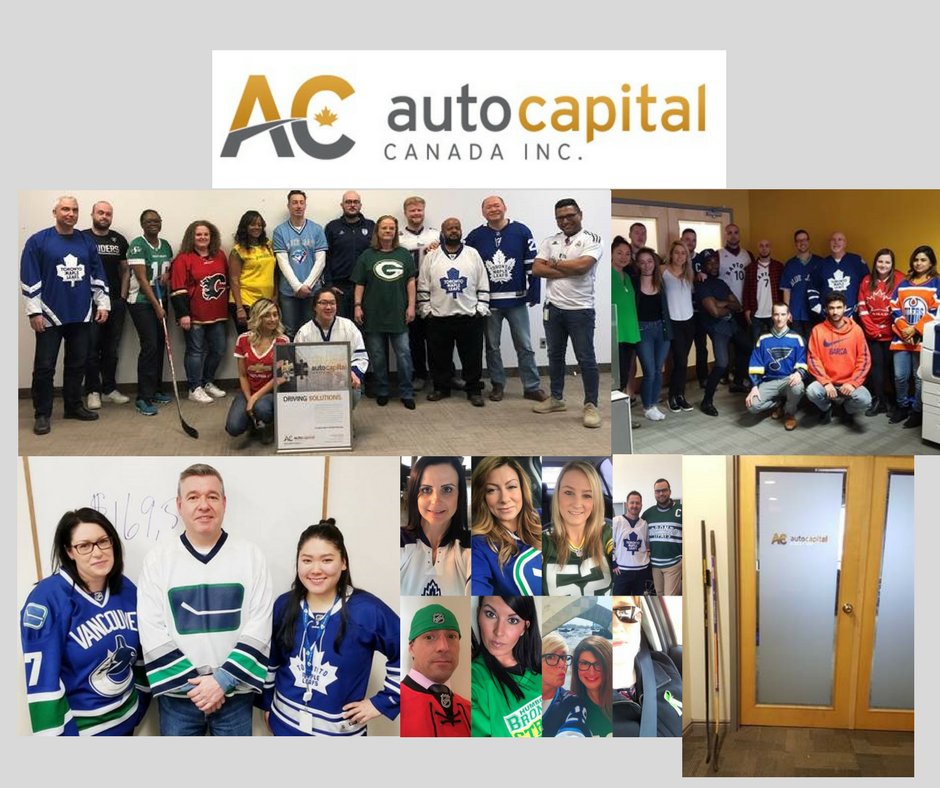 AutoCap_Canada's tweet photo. Yesterday at AutoCapital Canada, we honoured the Humboldt Broncos by wearing our jerseys. Our thoughts and prayers go out to the families, friends and communities affected by this tragic incident #JerseysForHumboldt #HumboldtStrong https://t.co/9FvWn7Lyc5