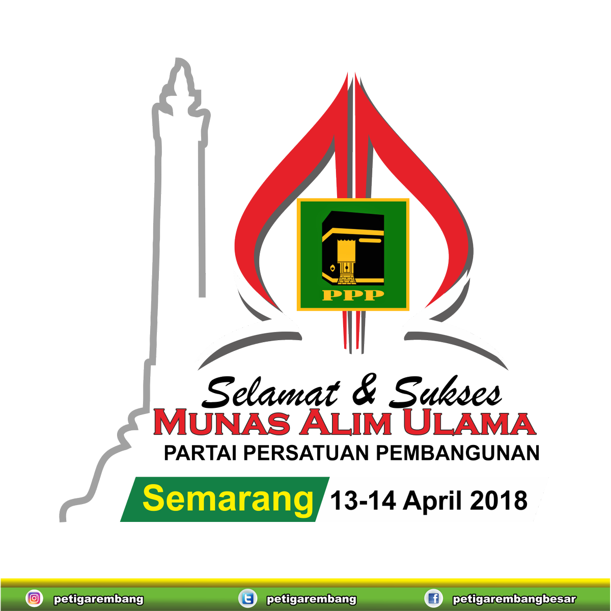 petigarembang's tweet photo. Selamat &amp; Sukses Munas Alim Ulama PPP
Di Semarang, 13-14 April 2018
#munasulamappp 
#pppbersamaulama 
#gusrommy https://t.co/2v1vooMo22
