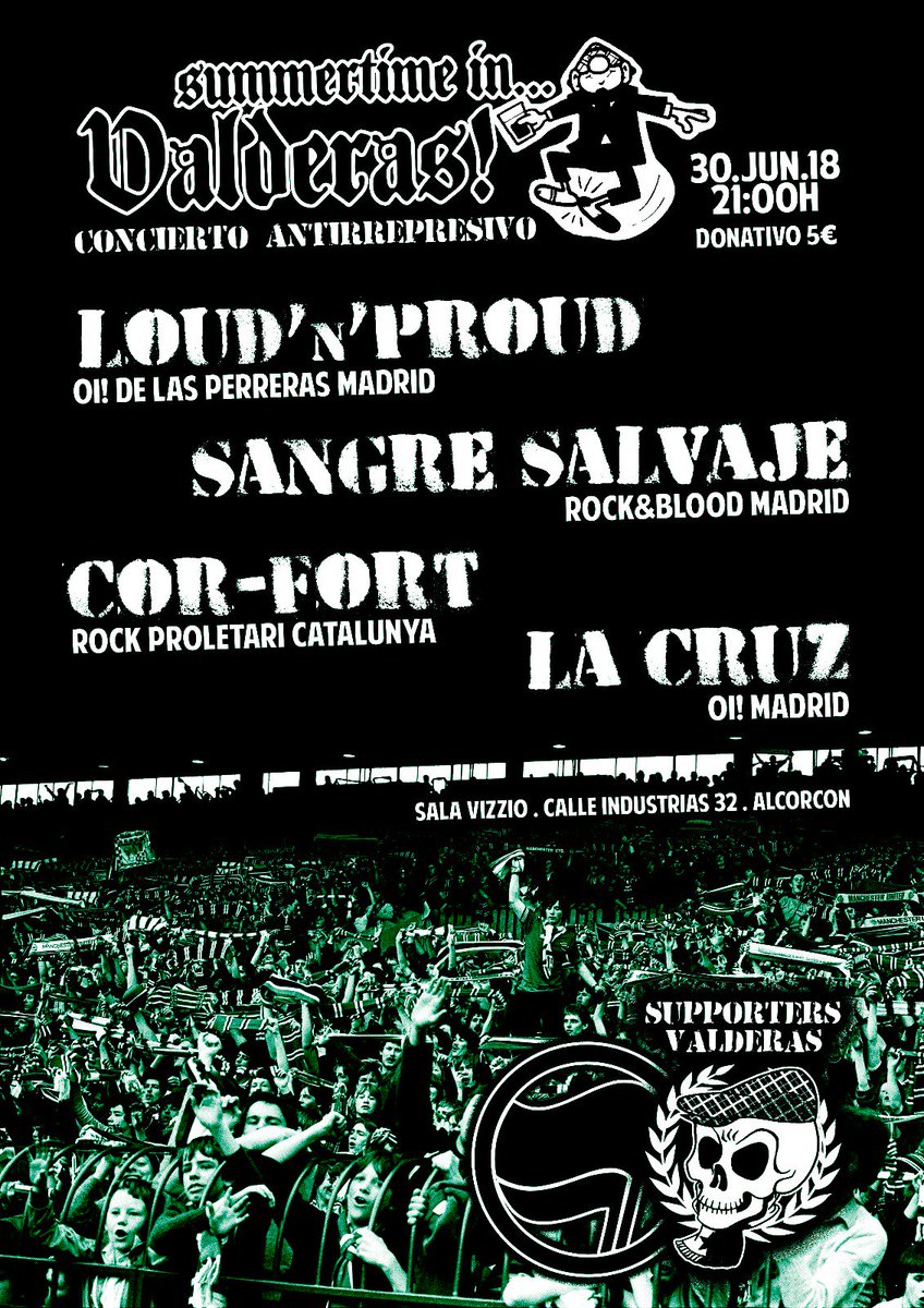 ⚠️CARTEL ACTUALIZADO⚠️
¡¡30 DE JUNIO!! 🎸🥁🎤BUENO GENTE AQUÍ TENÉIS NUESTRA PRIMERA FECHA CONFIRMADA🎸🥁🎤 El sábado 30 de JUNIO volvemos a los escenarios, en la Sala Vizzio junto a "Sangre salvaje", "Cor Fort" y "La Cruz".