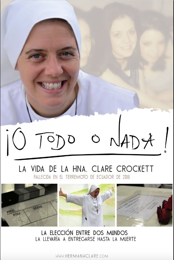 Perdió la vida en un terremoto en Ecuador, ahora su historia llega los cines con #HermanaClare #SisterClare Tráiler e info para verla en:  dozz.es/hltov2