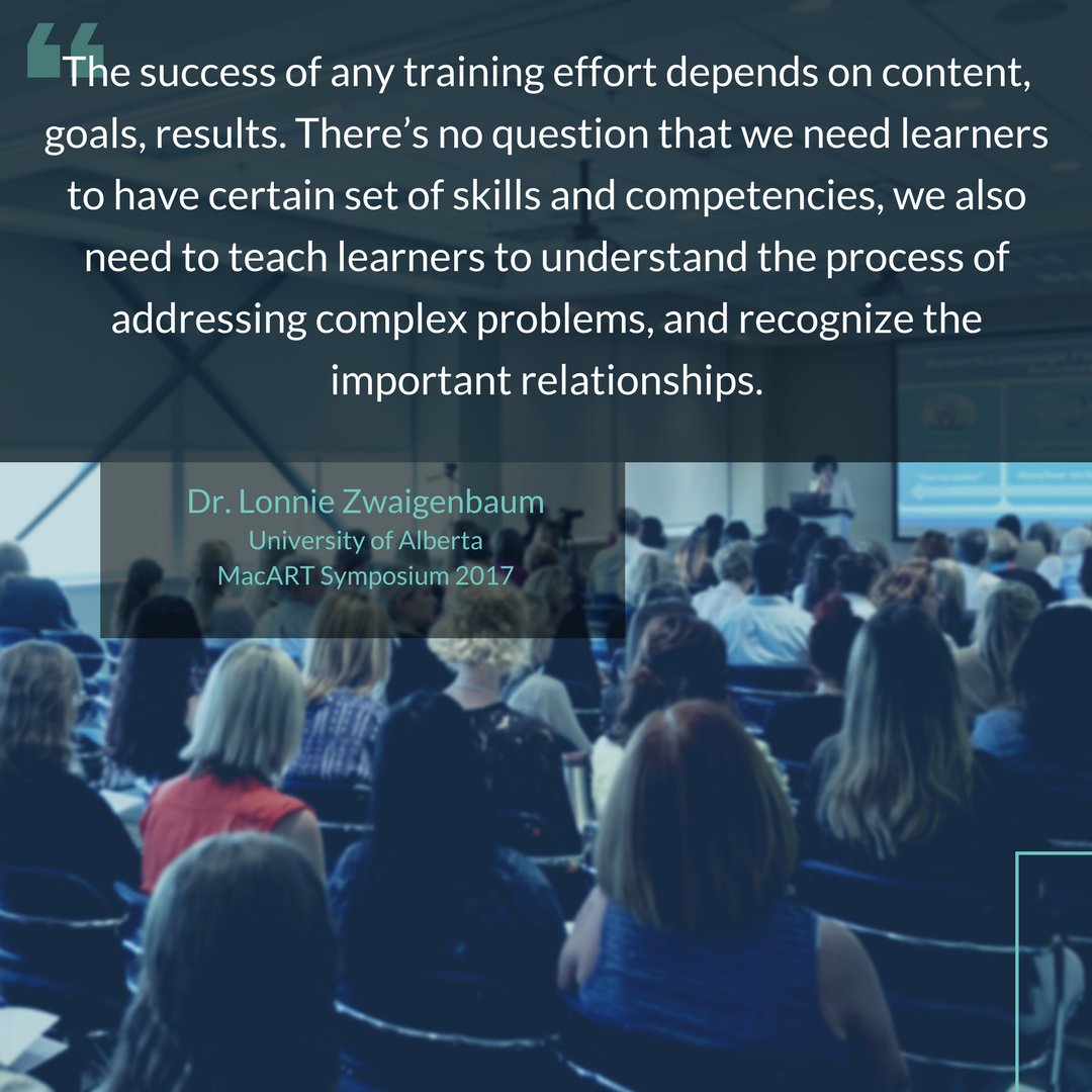 Mac_Autism's tweet photo. Have you had a chance to read our #MacART17 report? 250+ participants helped identify stakeholder priorities related to #autism #training. Read the report at https://t.co/glLlVSBGpZ, where you can also check out the video from our keynote presenter Dr. Lonnie Zwaigenbaum! https://t.co/Lwd7veiCzQ