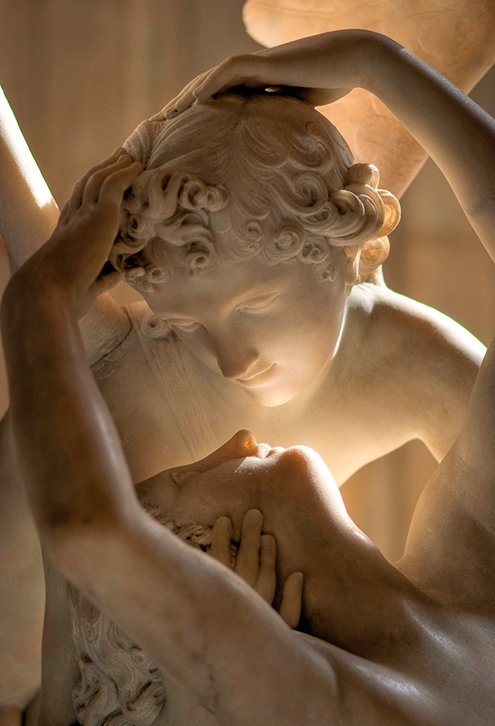 Zenobia_Palmira's tweet photo. #DiaInternacionalDelBeso Queridos míos, me sumo al día internacional del beso con esta bellísima imagen. Eros y Psique a punto de unirse en un romántico beso. Ah el amor... tan dulce y cálido https://t.co/eKKUTaKzc1