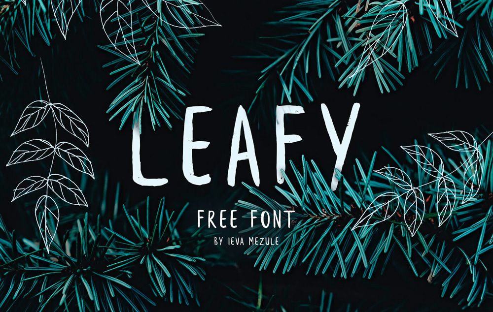 ZigZagCMktr's tweet image. #FontFridays "Leafy"

Download this font for free: buff.ly/2IR4bcq

#thinkzigzag #advertising #marketing #worcestershire #blackcountry #birmingham #webdesign #stourbridge #design #font #typography #FridayMotivation #FridayFun #FridayFeeling #Free #Download #FreeDownload