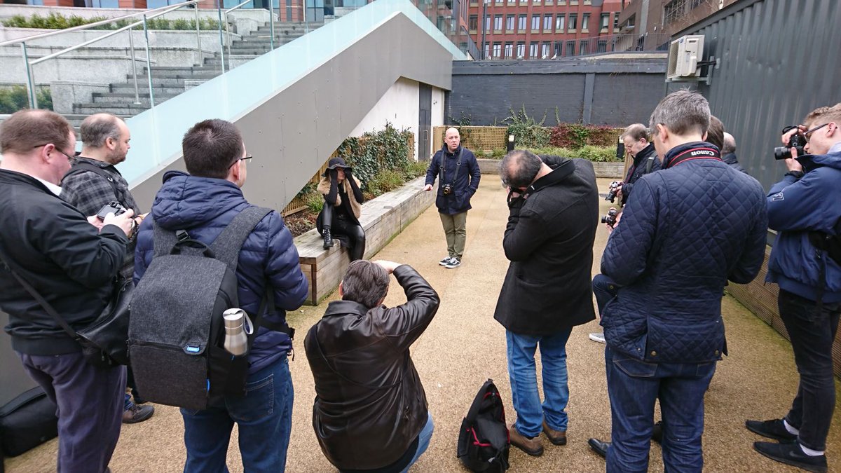 markbaberphoto's tweet photo. In full flow at today's fully booked @SonyUK & @LCEOffers Urban Portrait Workshop with @Robjpugh @TheReadingMal #reading where we have all the latest kit and out on the street where we are demoing kit including #A7MK3 For more event info https://t.co/aE3EZLBDBE https://t.co/K19ZkxDeC0