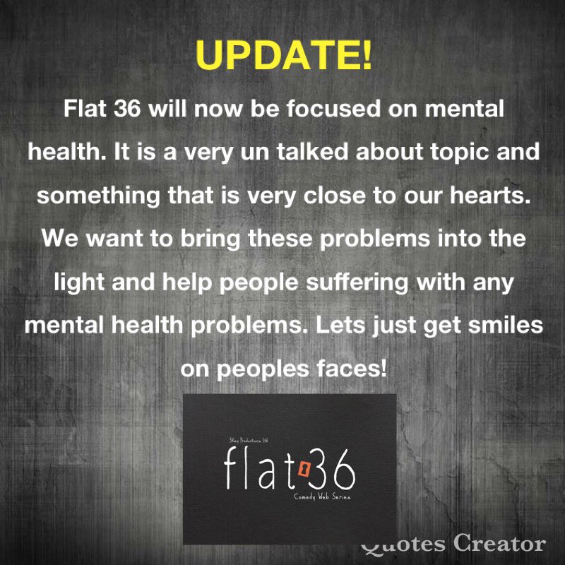36Flat's tweet photo. We hope you like the new direction that we will be taking the series! Please show support and let us know if there are any mental health topics that you would like to see in the series. 
Follow our page for more updates. And check out our Pilot episode at the link in our bio ❤️ https://t.co/ShoMFm1azs