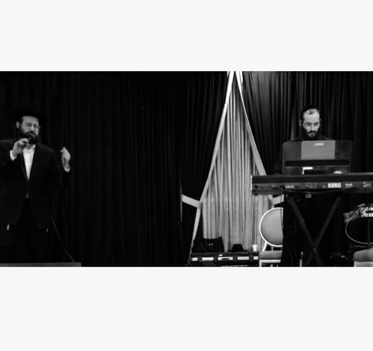 AsherOrdentlich's tweet photo. Last night with singer #MotyWeiss https://t.co/8FarMV4nlR