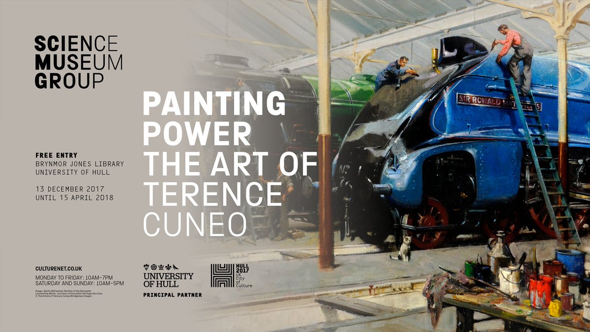 HullUni_Library's tweet image. This weekend is your last chance to see the Terence Cuneo exhibition - Don't miss out!