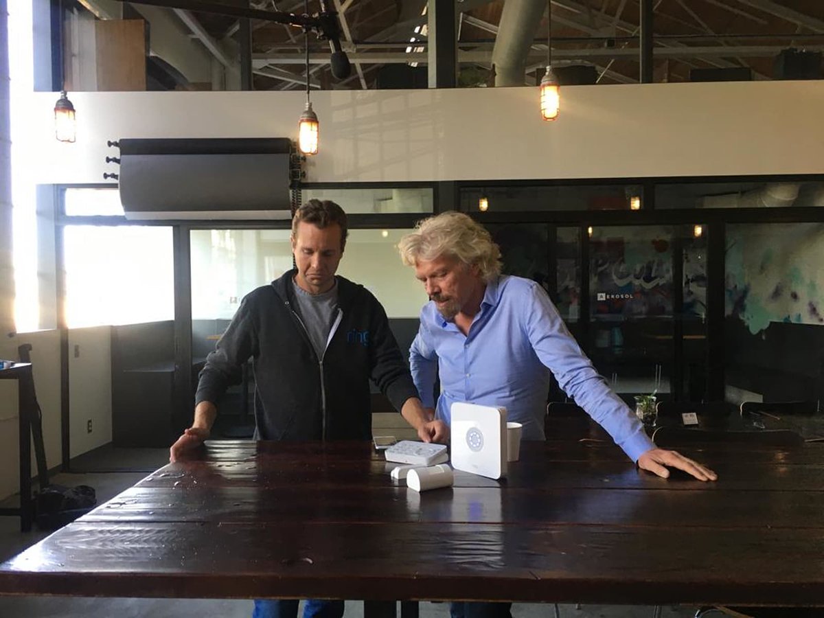 richardbranson's tweet image. As proud investors in @Ring, excited to see where this purposeful, innovative business goes next virg.in/JLe