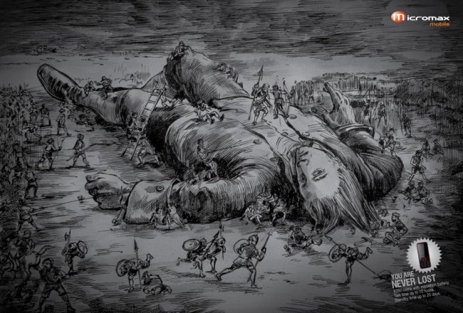 Coloribus's tweet image. #AdMirror: Gulliver’s Travels by @FP7MENA 
bit.ly/2EAltrB