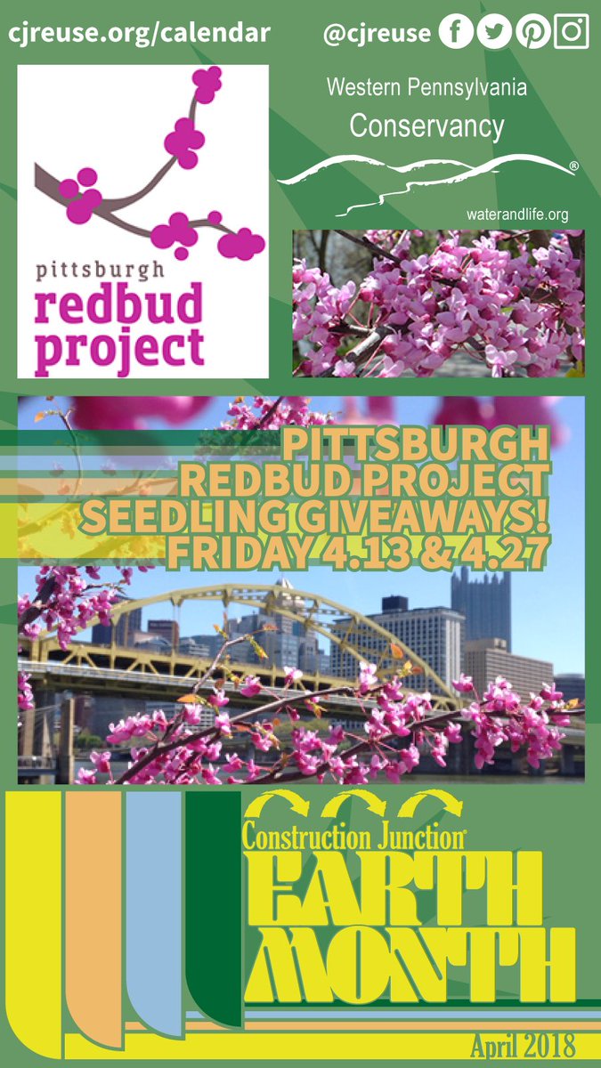 CJreuse's tweet photo. Today! #cjreuse #earthmonth #redbudproject https://t.co/dxU0a2yJIw