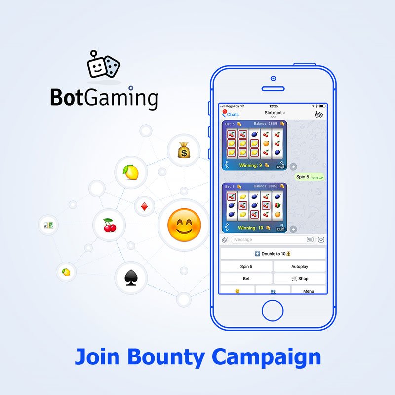 Join BotGaming Bounty Campaign and get BOT tokens bit.ly/2qvscy7

#bounty #BountyCampaign #BountyHunter  #cryptocurrency #blockchain #ICO #ethereum #ETH #TokenSale  #bitcoin