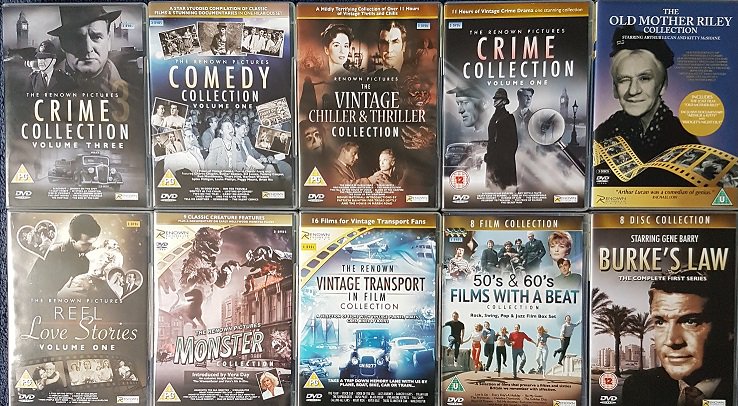 TalkingPicsTV's tweet photo. OFFER ALERT! The £15 deal on @Renown_Pictures box sets expires on Monday, so get yours now before they return to their of £20! #weekendsaver https://t.co/XQSpAWQjOB https://t.co/4mmysCHzZG