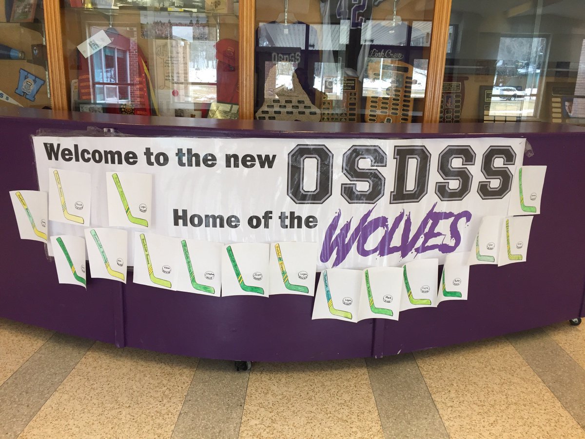 .<a href="/OSDSS_/">OSDSS</a> had great participation during Jersey or Green Day on Thursday to show support for the entire Humboldt community and everyone associated with the Broncos. Special Education art classes made a memorial. #JerseyDay #Humboldtstrong