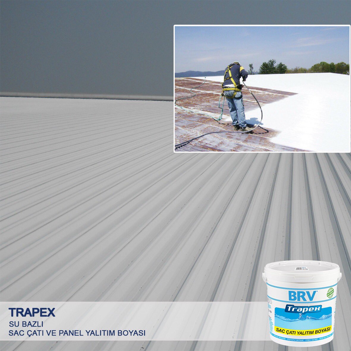 ISIYA VE SOĞUĞA DAYANIKLILIĞI VE YÜKSEK UV DAYANIMI SAYESİNDE SAC ÇATI VE PANELLERİN ÖMRÜNÜ UZATIR 
brv.com.tr/trapex-Sac-Çat…
Bilgi için: +90 (232) 376 76 26