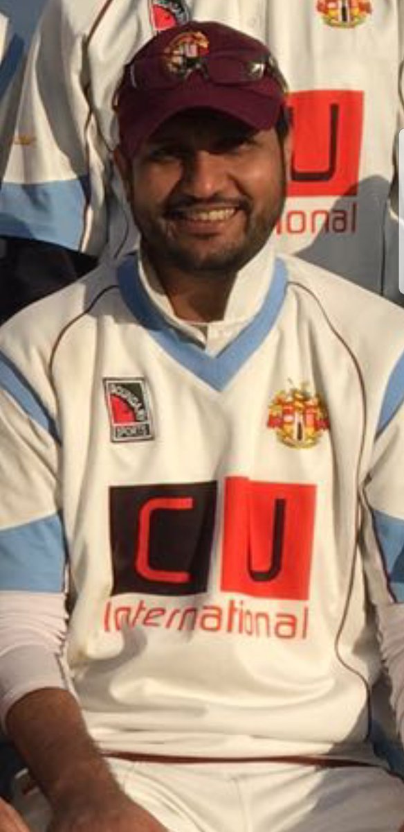 Newham CC Saturday 1st Team captain Sajjad Mirza