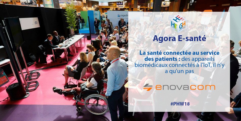 ParisHealthcare's tweet photo. 🧐[Focus Programme] La #santé #connectée au service des #patients : des appareils #biomédicaux connectés à l’#IoT, il n’y a qu’un pas -  présenté par @enovacom_fr - #hcsmeufr

📅Rdv le 31 mai 2018 à 11h15 sur la #PHW18

➡️https://t.co/5qpQqmy1kR https://t.co/QmpMu4odzb
