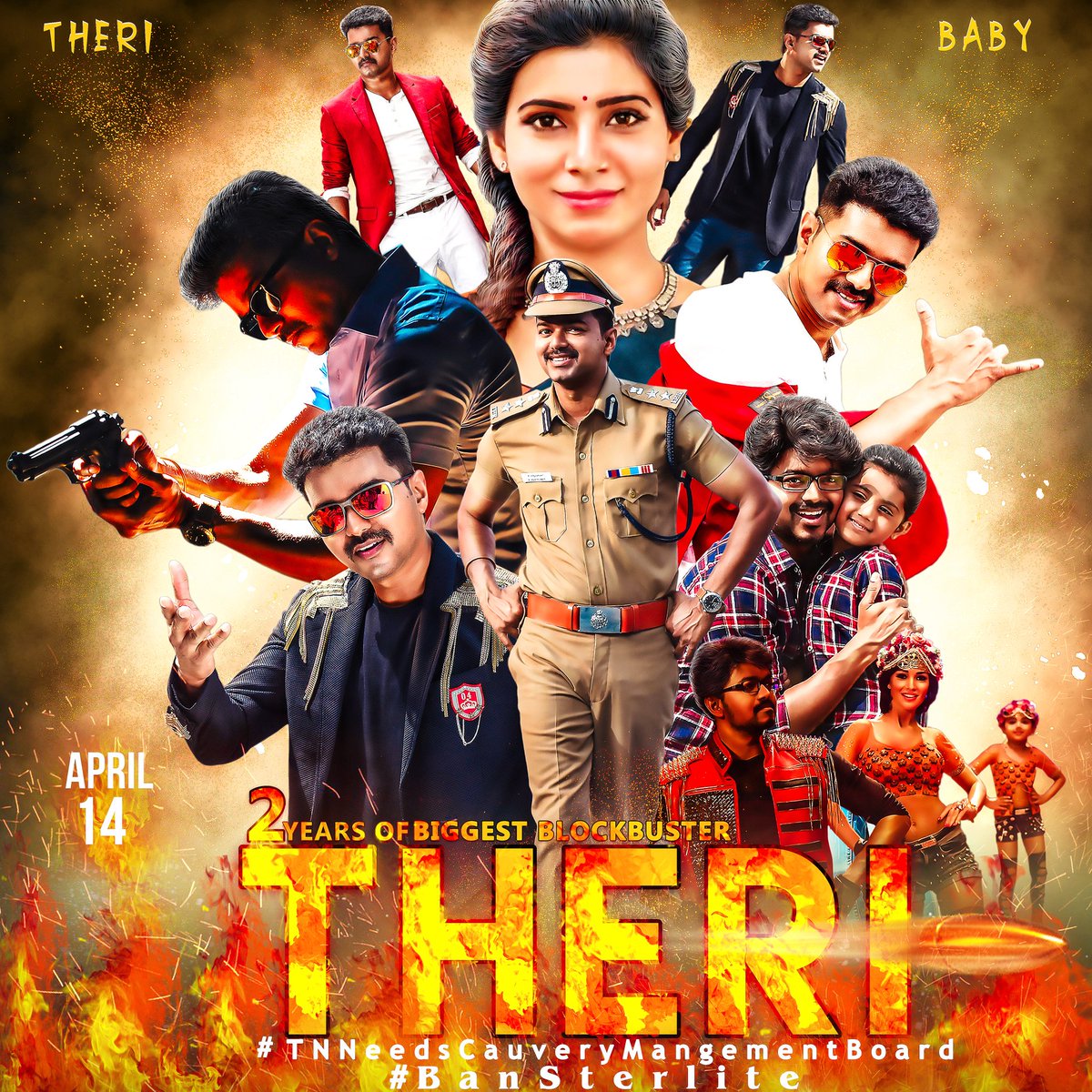 Priyatamizharts's tweet photo. #2yearsofTheri #SpecialDp
Design By #PriyaTamizhCreation
#TNNeedsCauveryManagementBoard
#BANSterlite
@Actor_Vijay
@m_gajan
@SSMusicTweet
@GBK_Official #Team_CDT
#GBK_Official #OTFCTrends #OTFC_Off #VijayTeamUpdate #kettavan_Memes @ARMurugadoss @Atlee_dir @Samanthaprabhu2 https://t.co/mLoZgu0Gr3