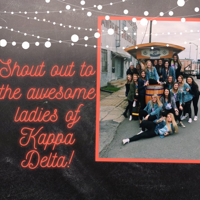 lexpedaler's tweet photo. #ShoutOut @KappaDeltaHQ @kappadelta #kdbcia https://t.co/hYSdZX5pn1