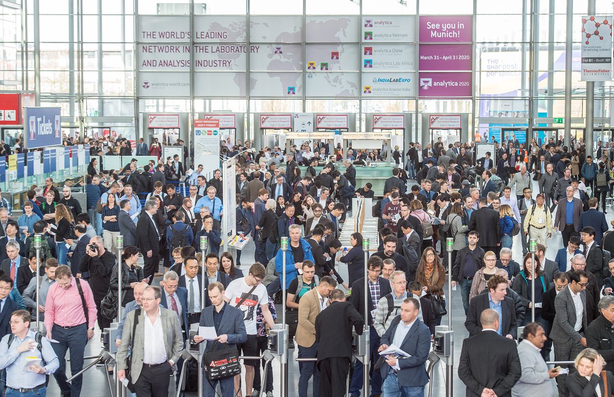 analyticaFair's tweet photo. #analytica2018 closes with record-breaking visitor attendance – 35,800 visitors!
🔹 Largest platform for digital transformation in the lab
🔹 Most international analytica in history
🔹 #analyticaconference w/ new all-time highs
Closing report
➡️ https://t.co/NBHyHvabSk
#labtech https://t.co/WYk6uwJlq6