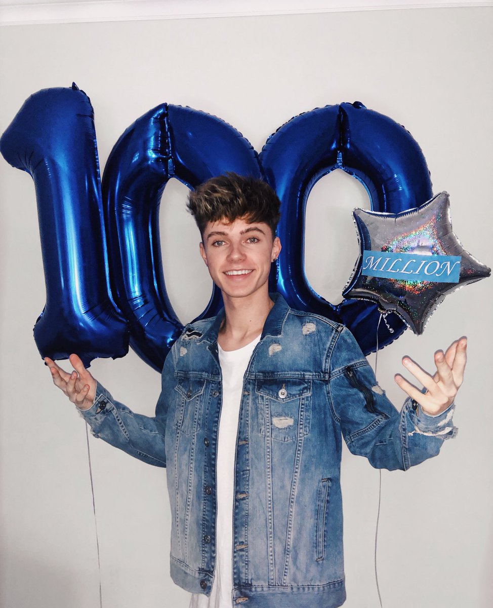 HRVY's tweet photo. thank you for 100 million views on personal.... genuinely lost for words, the support has been incredible, so much love for my team and of course you guys💫💙 love you all #donttakeitpersonal https://t.co/E1xo600gXs