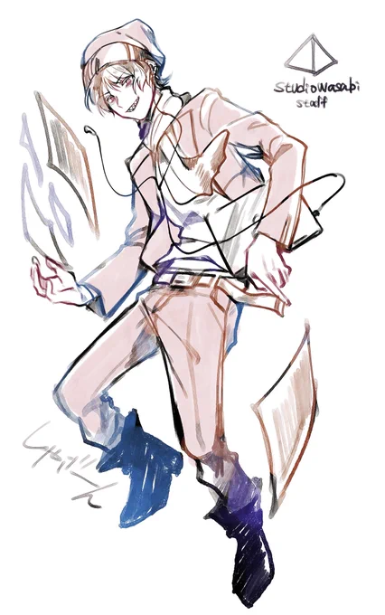 スタジオわさびstaff
あさり姉さんとしゃざーんさん
イメージイラスト?
#スタジオわさび 