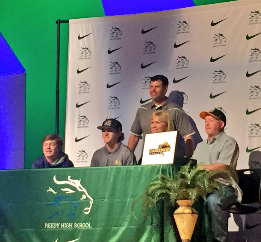 ReedyBaseball's tweet image. Congrats to Beau Williams for signing with Cameron @AggiesBB! #ReedyPride @RHSFrisco