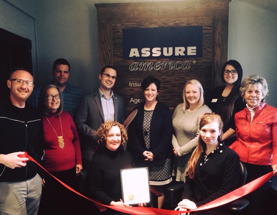 AssureAmerica's tweet photo. Celebrating our Steubenville location with a ribbon cutting. Read more: https://t.co/ayTnyA2eUg #supportlocal #protectionthrougheducation https://t.co/hF5TU7VyNx