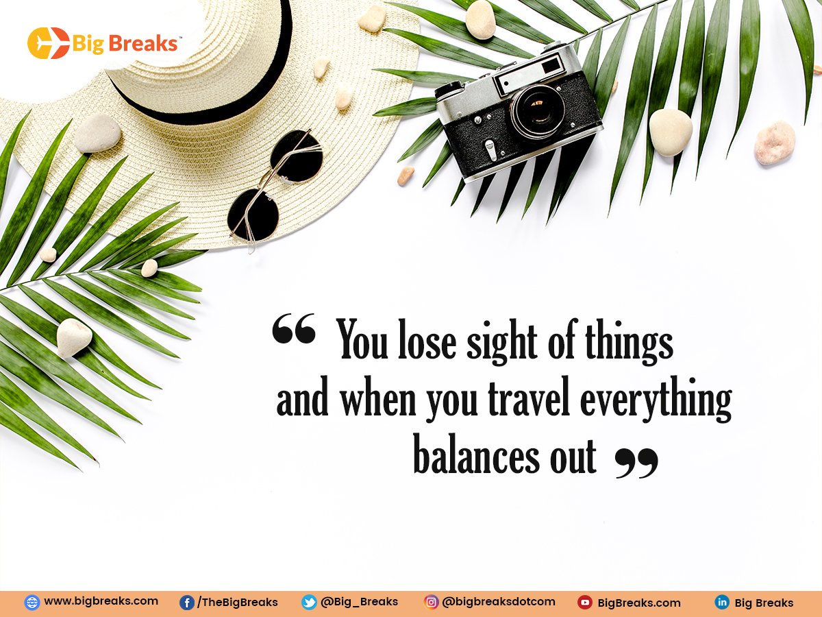 Big_Breaks's tweet photo. Travel quote to rescue today!
#travel #BigBreaks #TravelQuote #BeCharged https://t.co/B9JnvsZq23