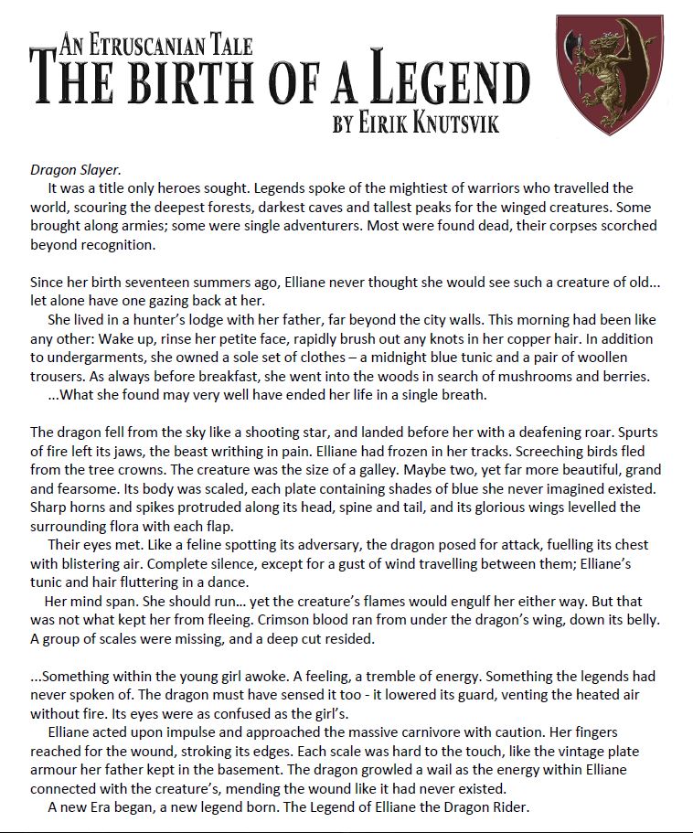 Eirik Knutsvik в Твиттере: «The Birth 