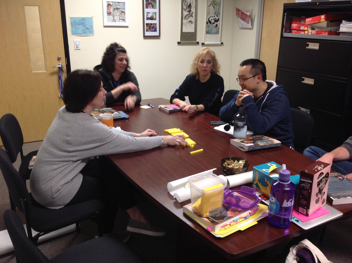 RawdingMolly's tweet photo. Absolutely loved our book group #becomingmath!!
#choralcounting #countaround great discussions abt non-verbal routines, using base10 blocks, count back on the clock! So many patterns &connections
We are inspired and energized!!! Thank you @TracyZager thank you! https://t.co/7U0dR1HJ3U