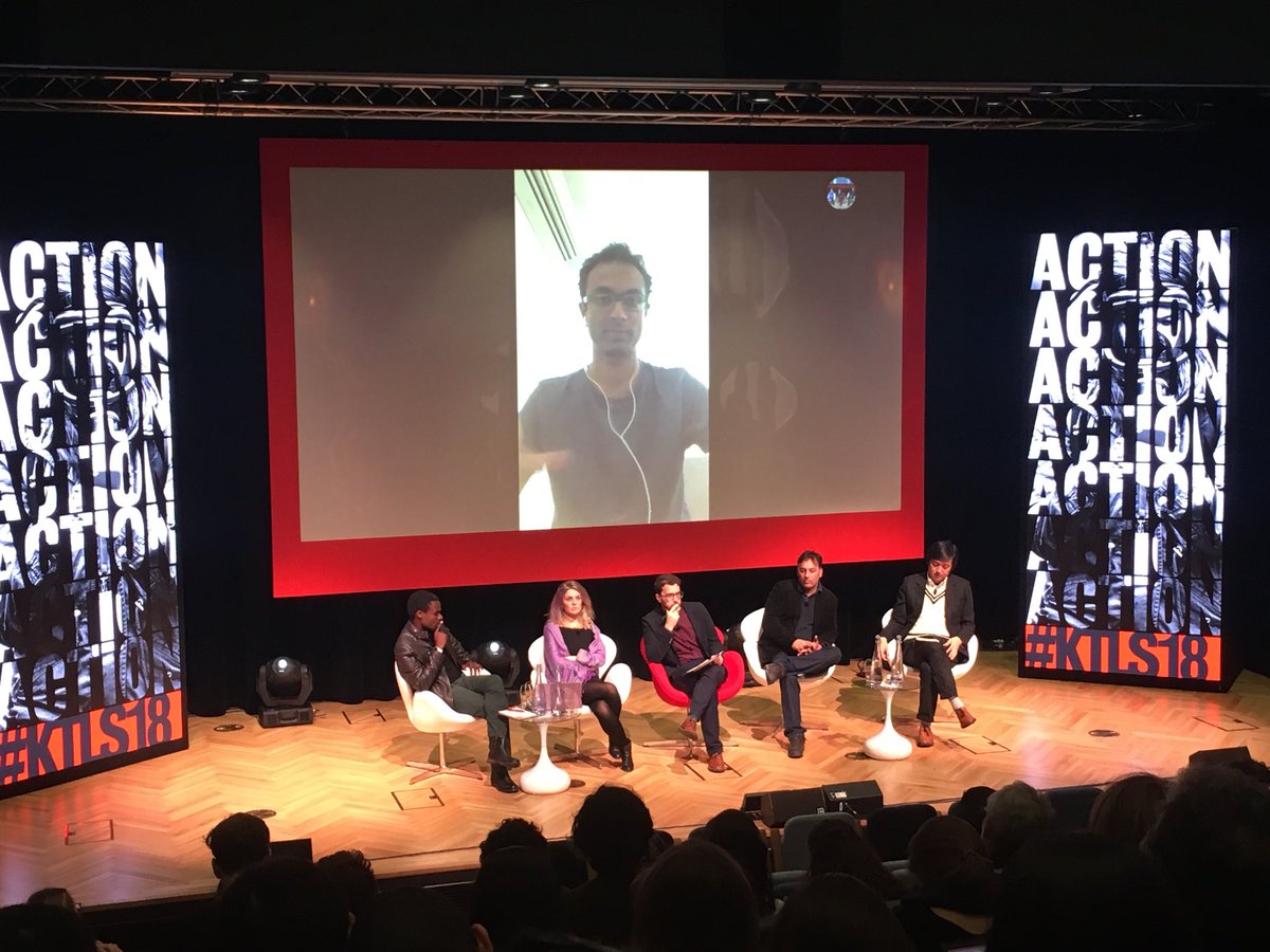 fayko's tweet photo. The very definition of journalism is to hold the power accountable - Anjan Sundaram, journalist & author #KTLS https://t.co/QkbYwN2MgX