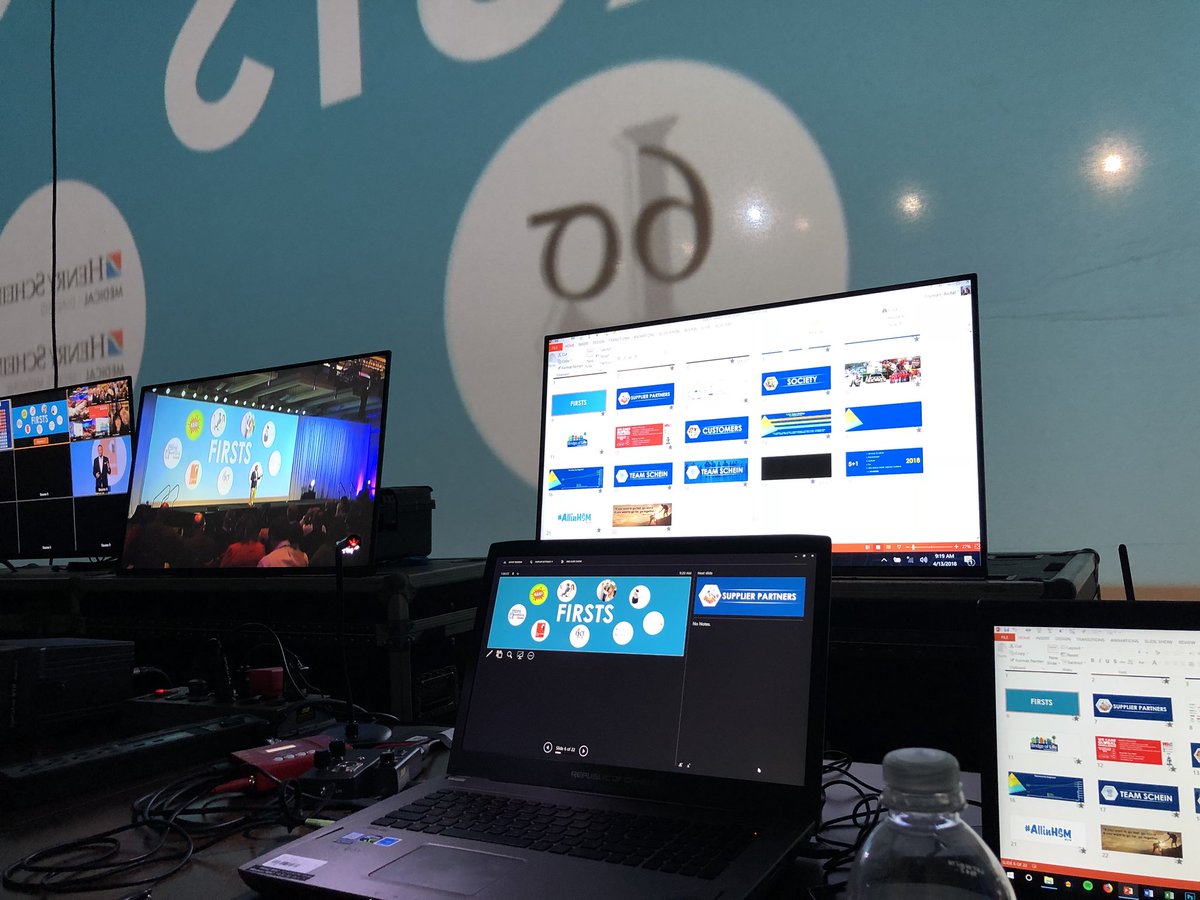 HS_Multimedia's tweet image. Brad talking about 2018 firsts. Behind the scenes view. #allinHSM