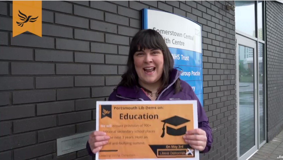 portsmouthld's tweet photo. Our #ManifestoForChange vid: https://t.co/kN9GwPut7O #Portsmouth #Southsea just click and see #PositivePlan https://t.co/vd6taNmnow #community #LibDem #WorkingHardAllYearRound 😊 https://t.co/DwsBeaJRFC