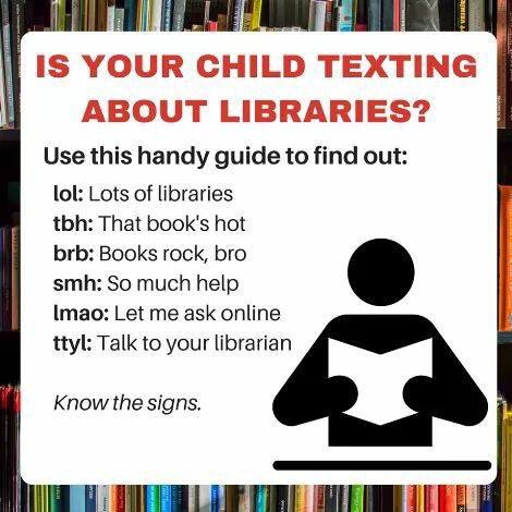 CPKLibraries's tweet photo. Wouldn’t it be nice if this was true? lol 😆
#LoveYourLocalLibrary #LYLL https://t.co/PhvLLaXn1f