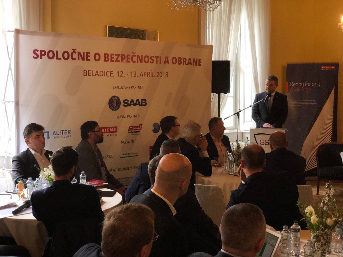 AliterTech's tweet photo. @AliterTech has traditionally become a partner of annual conference of the Slovak security and defence community Together on Security and Defence organized. Our company was represented at the event by Peter Dostal, the CEO of Aliter Technologies. https://t.co/26Az7KA0aZ https://t.co/u65bWgPbXq