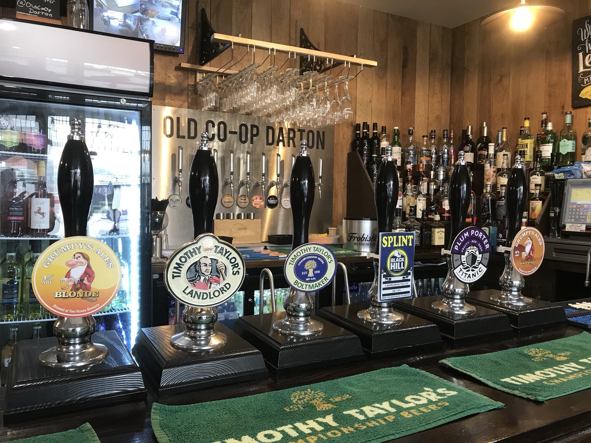 OldCoOpDarton's tweet photo. This weekends offerings.    It would be a shame not to 🍻 https://t.co/9igiBzV1oX