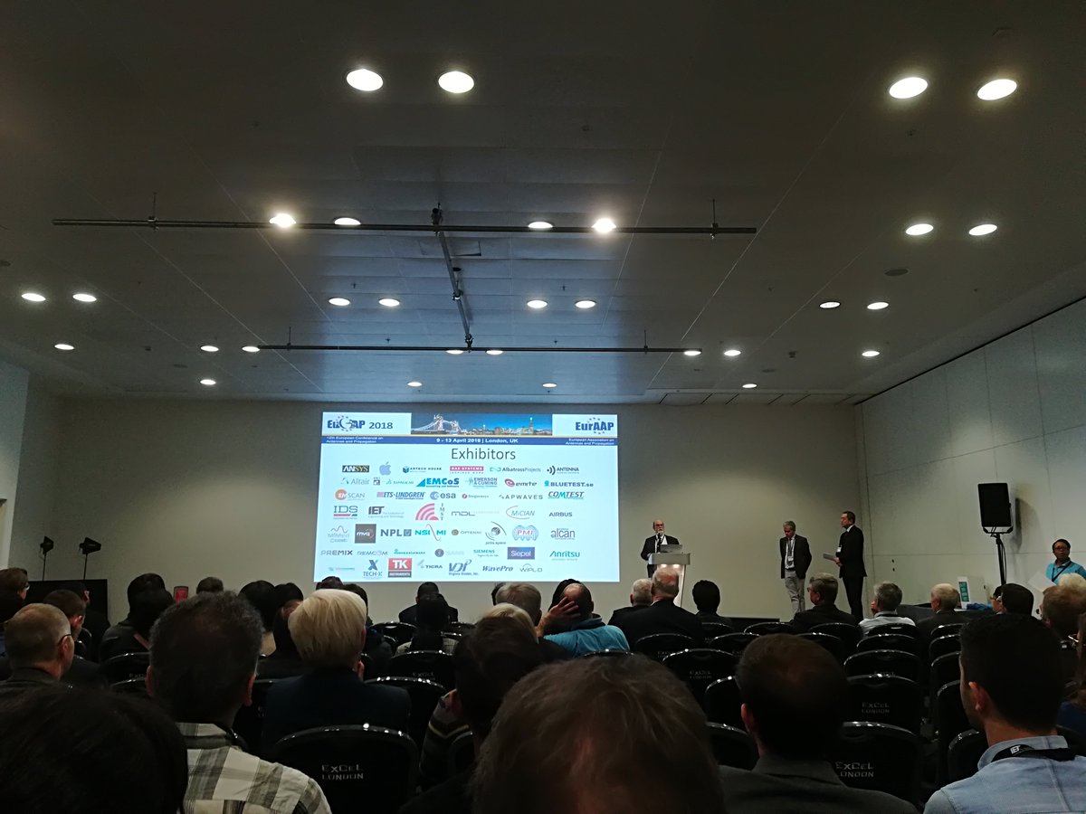 Some pics from #EuCAP2018 #IRACON Workshop and Sessions #CA15104 #COSTprogramme #London #UK STAY TUNED!