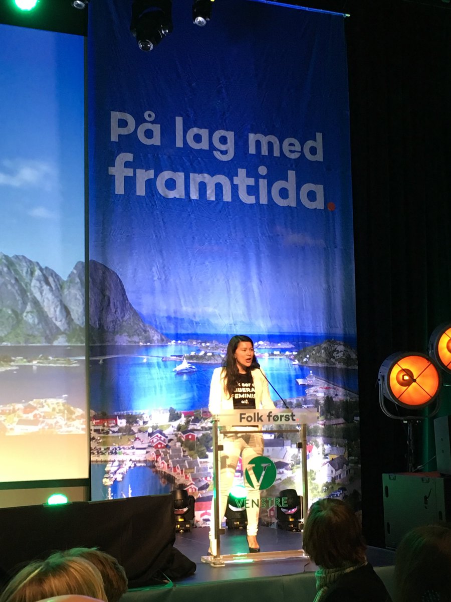 «En annen sak vi som parti har et ansvar for, 
er mer likestilte valglister.» - klar beskjed fra #venstrekvinnelaget sin leder <a href="/NaomiRokkum/">Naomi Ichihar Røkkum</a>