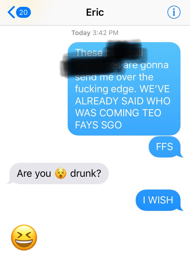 IdahoAmy's tweet photo. Weekday texting between me and Dr. Brown. 😵😵😵#whenparentstext #drunktexting #parenting https://t.co/zXeP6k0UYg