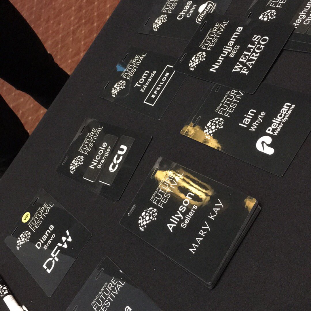 trendhunter's tweet photo. We are all set to kick off the day here in #Dallas 🚀 #futurefestival https://t.co/JGq2NDFRUB