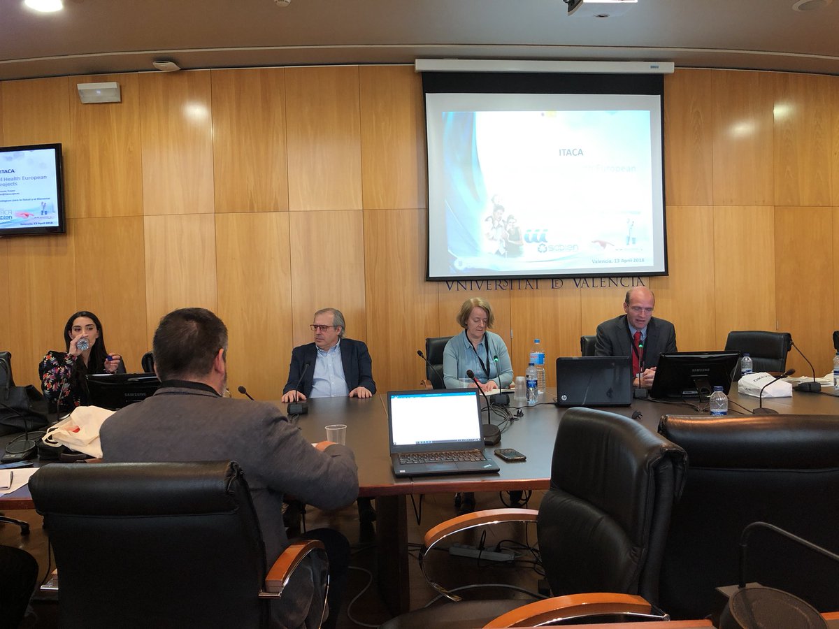 msalasor's tweet photo. @vtraver presenting #sabien20A impact in eHealth research, showing two good examples: @MYSPHERA_RTLS and @uAALPlatform #FOCUSclosingworkshop @SabienUPV https://t.co/3zoiPIAMRt