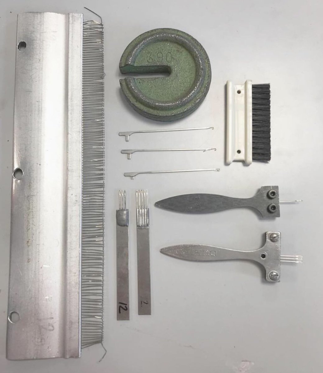 Can't beat being prepared! Loving this shot claudia  🛠  #knitter #knittersofinstagram #textilesstudent #derbyuni #derbyuniversity #knittingmachine #dubiedknitting